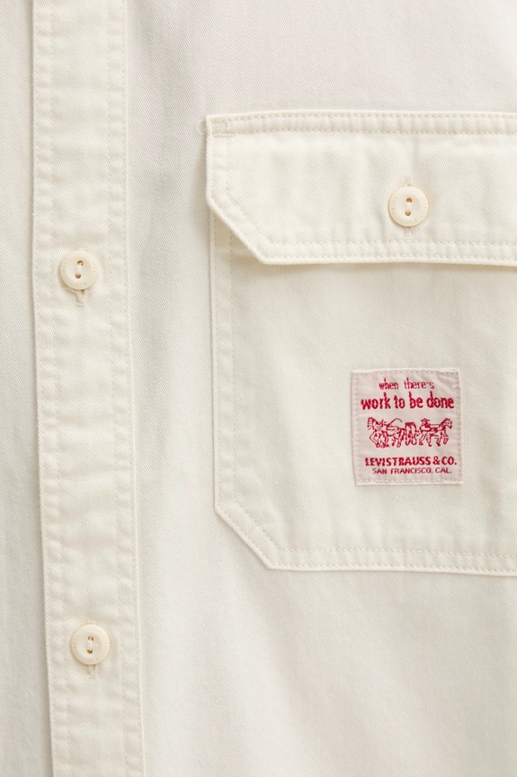 Levi's cămașă din bumbac SS DALTON WORKER WW 001TA bej
