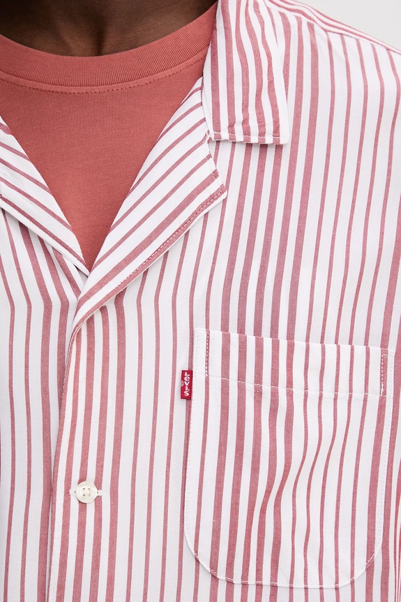 Košile Levi's S/S CLASSIC CAMPER 21976 červená
