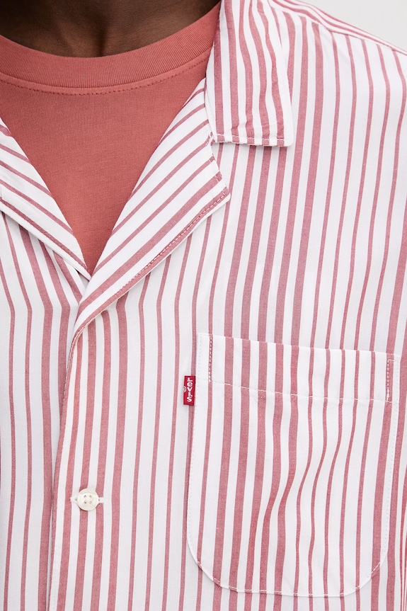 Košile Levi's S/S CLASSIC CAMPER 21976 červená