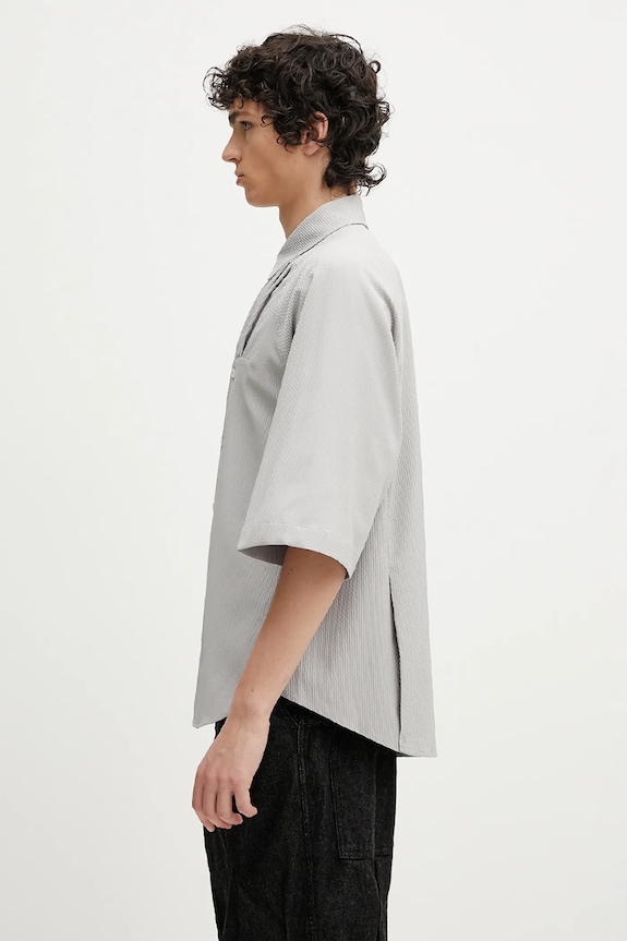 Πουκάμισο Ader Error Apparel-Top BO01SSSH0201GR γκρί SS25