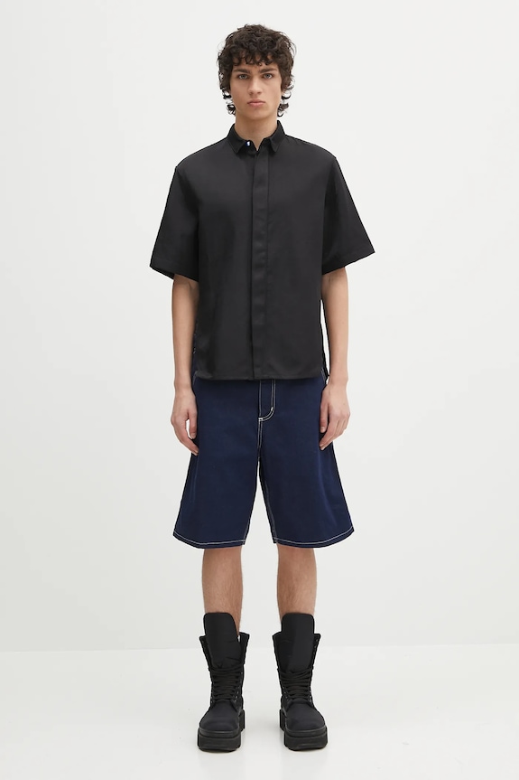 Košulja Ader Error Apparel-Top BO01SSSH0202BK crna