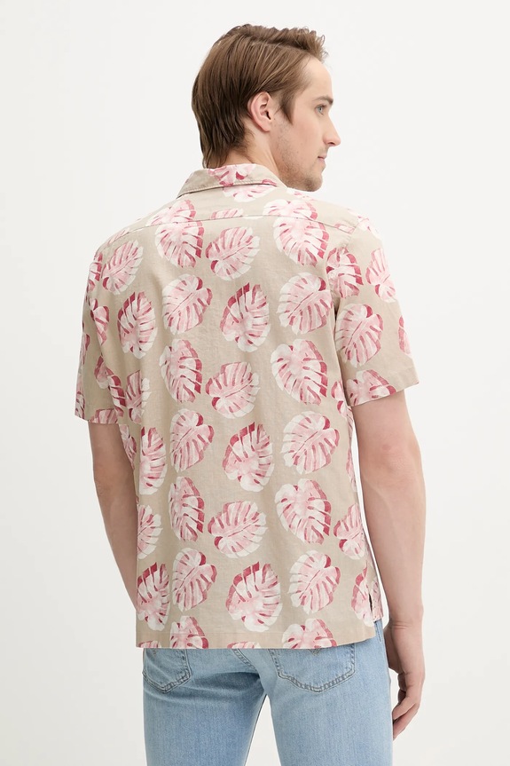 Abbigliamento Marc O'Polo camicia di lino 524736941062 beige