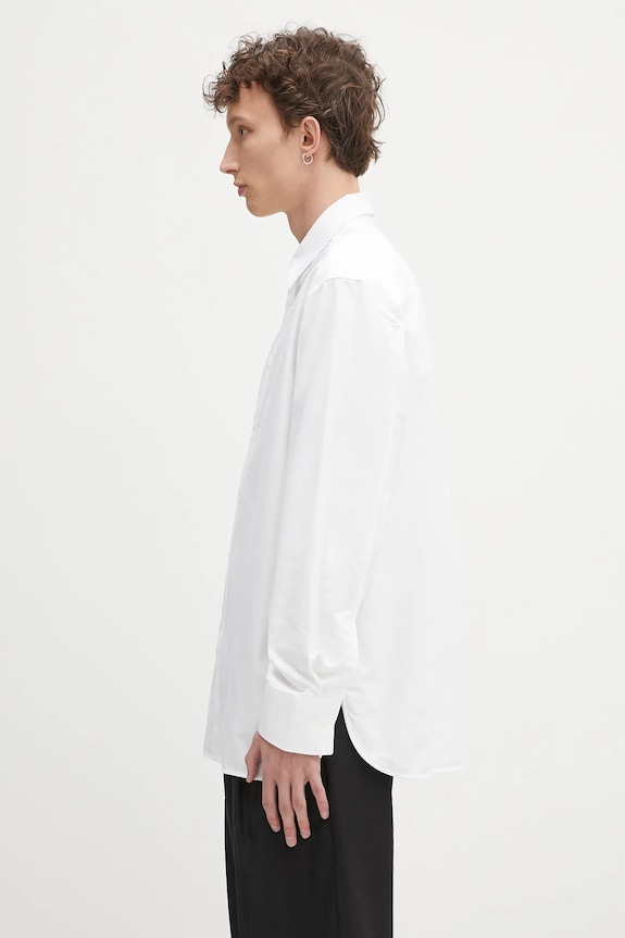 Bavlnená košeľa JW Anderson Classic SH0339.PG1726.001 biela SS25