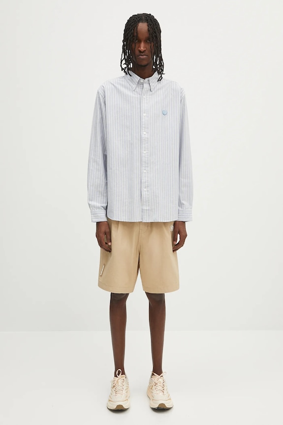 Bavlnená košeľa Human Made Striped Bd Shirt HM29SH011