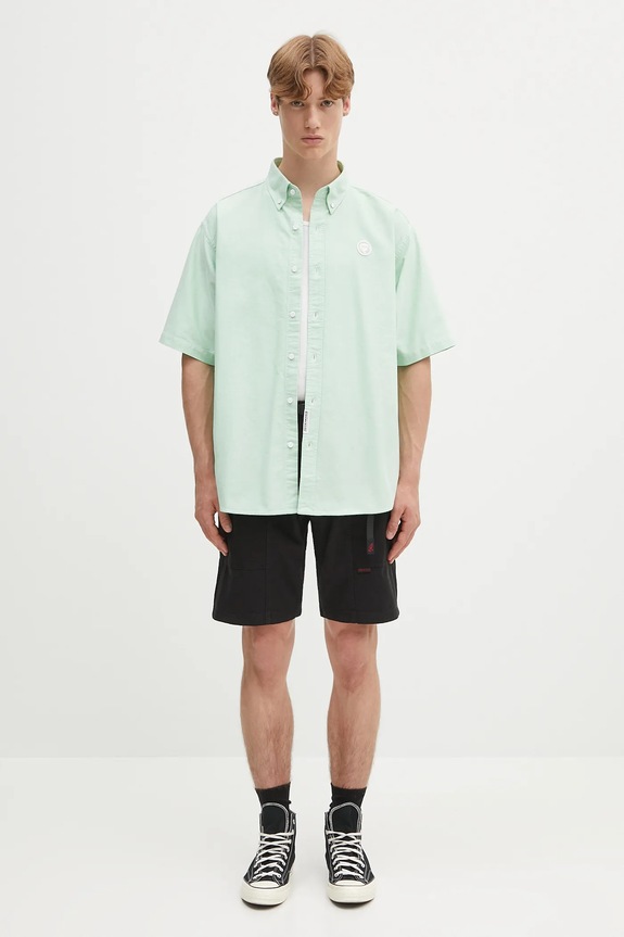 Памучна риза AAPE Now Short AAPSRM8516XAO