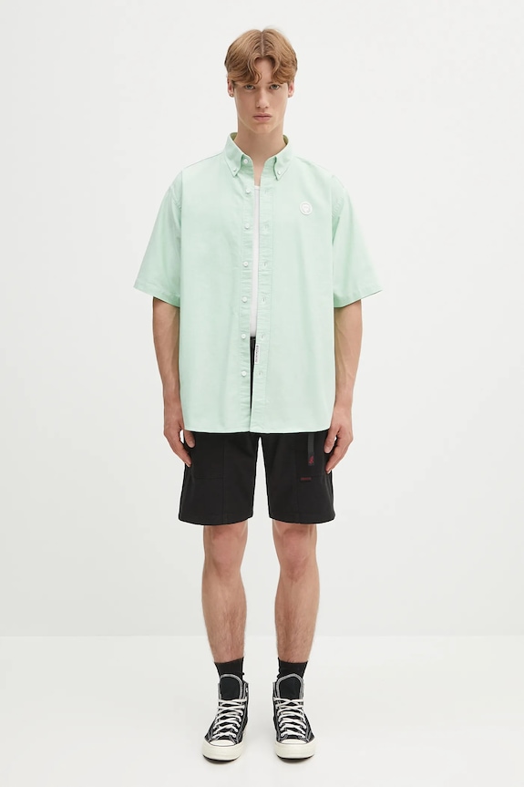 Памучна риза AAPE Now Short AAPSRM8516XAO