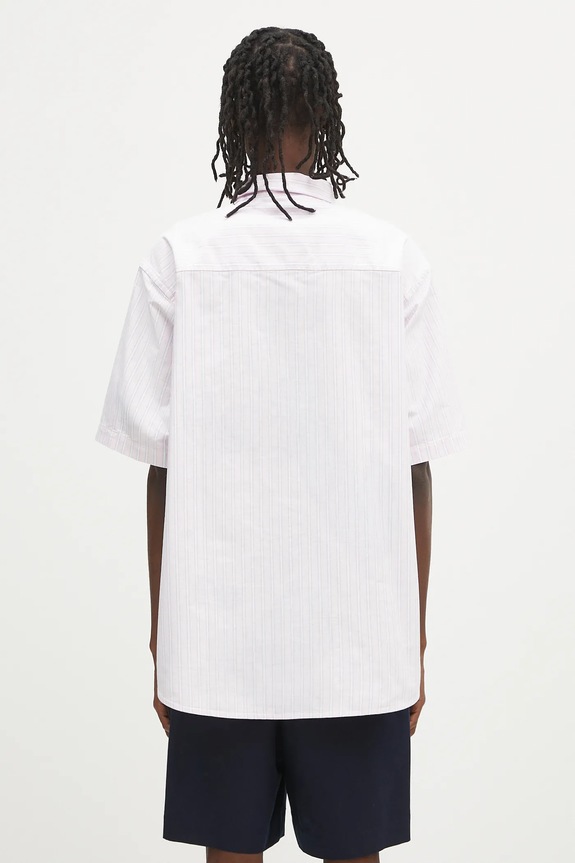Oblečení Bavlněná košile AAPE Now Short AAPSRM8517XXO růžová