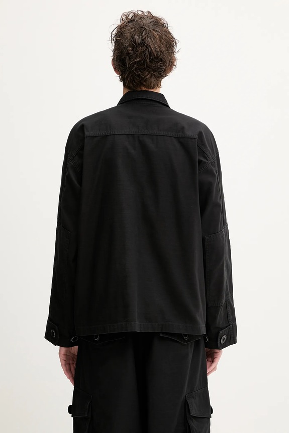 Clothing NEIGHBORHOOD cotton shirt Bdu Shirt Ls 251SPNH.SHM04 black