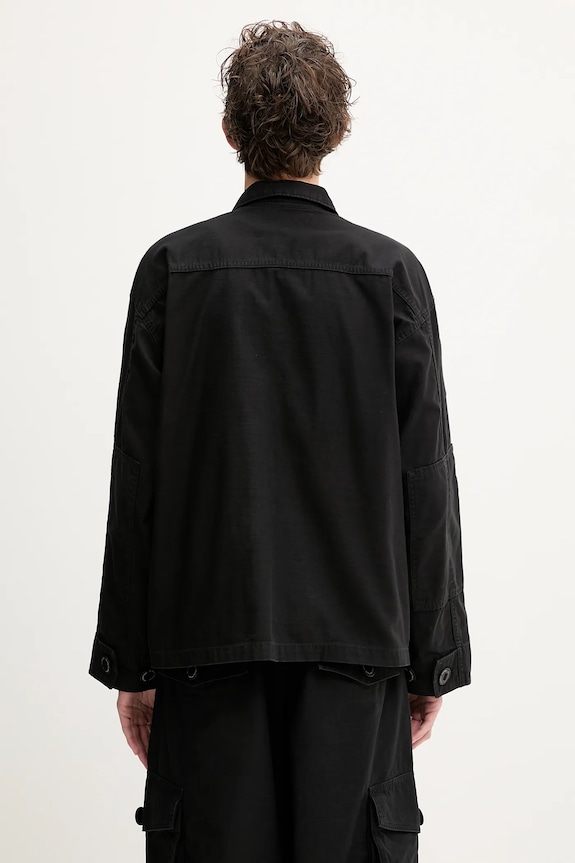 Clothing NEIGHBORHOOD cotton shirt Bdu Shirt Ls 251SPNH.SHM04 black