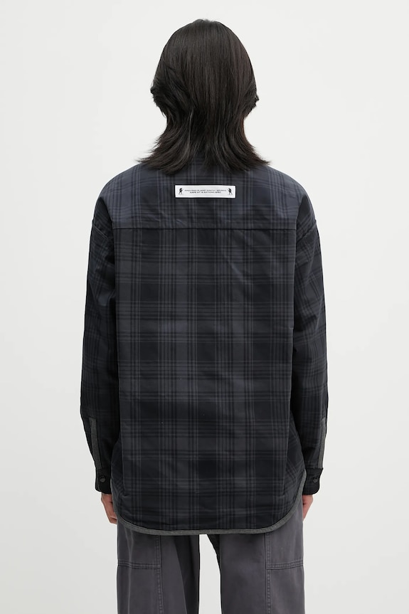 Oboustranná košilová bunda AAPE Main Long Sleeve AAPSTM8502XXN