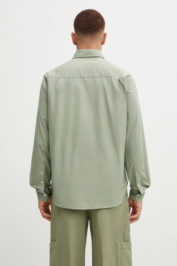 Oblečení Bavlněná košile Maison Kitsuné Bold Fox Head Relaxed MM00403WC5042 zelená