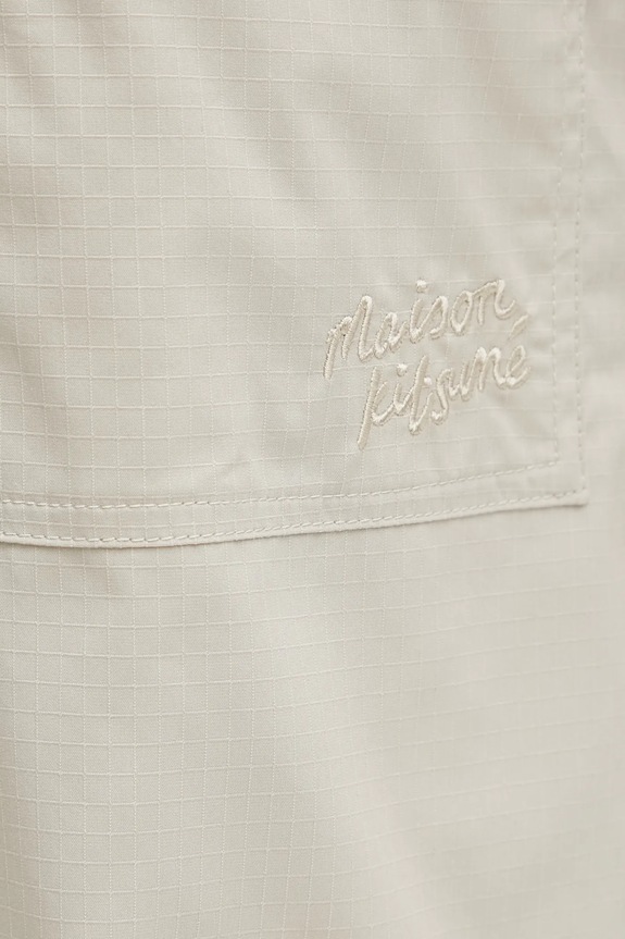 Maison Kitsuné koszula Short Sleeve beżowy OM00429WW9020
