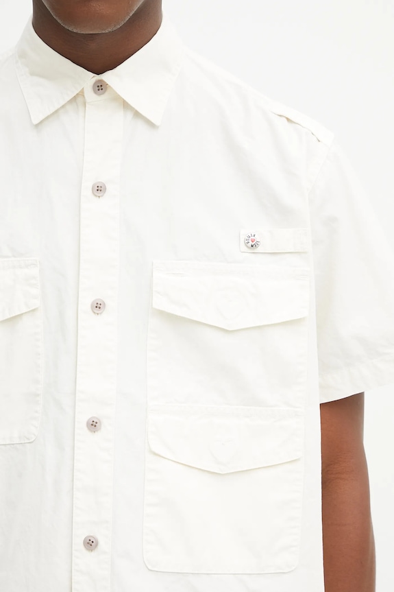 Human Made camicia in cotone Woven beige HM29SH020