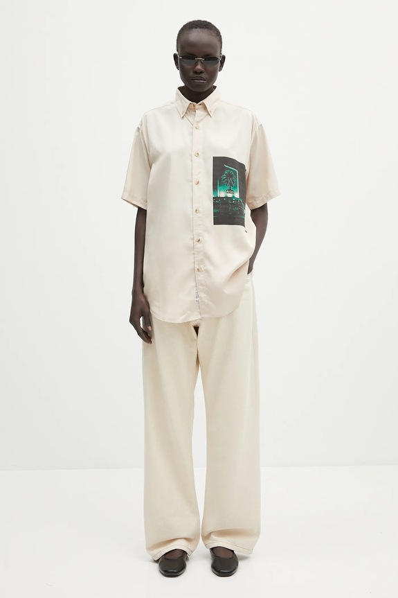 Košile Aries Motel Graphic Work Shirt AR4011503
