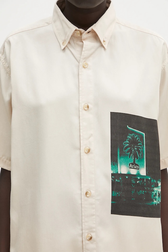 Košile Aries Motel Graphic Work Shirt AR4011503