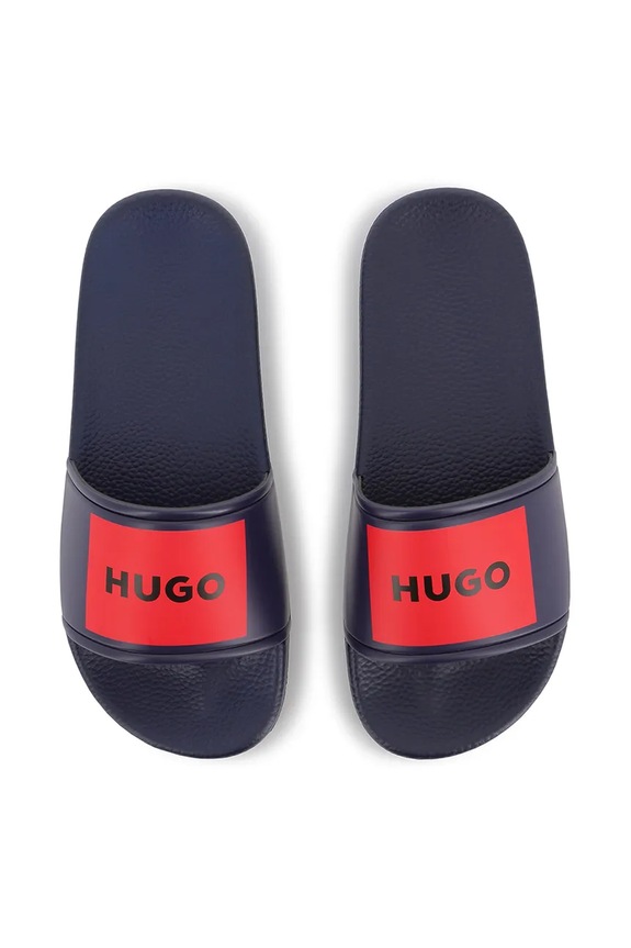 HUGO klapki dziecięce granatowy G00297.36.41