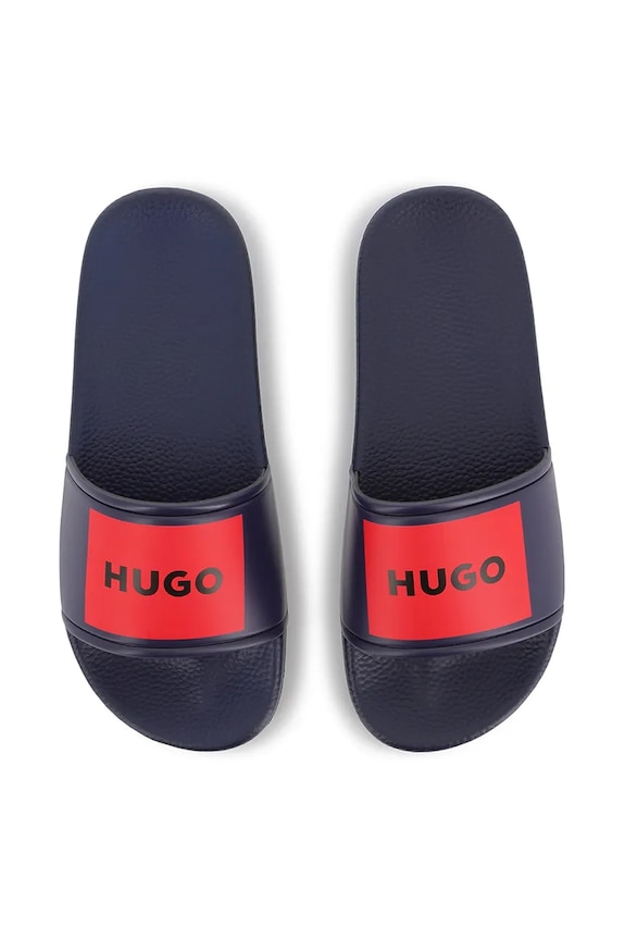HUGO klapki dziecięce granatowy G00297.36.41