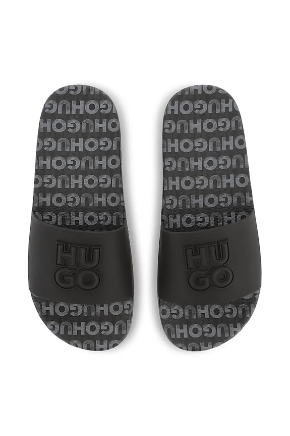 Дитячі шльопанці HUGO чорний G00298.27.35