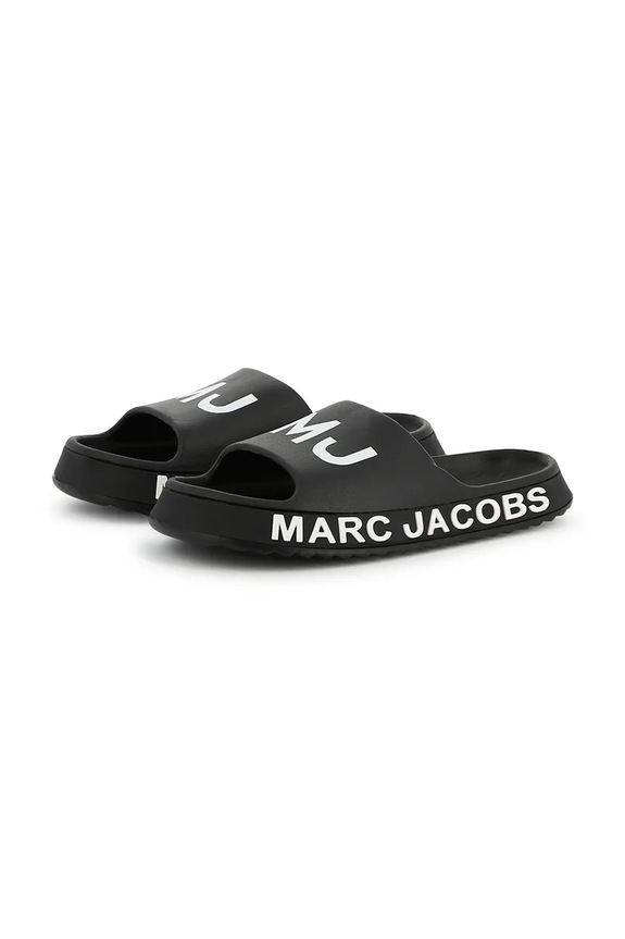 Παιδικές παντόφλες Marc Jacobs μαύρο W60407.27.35
