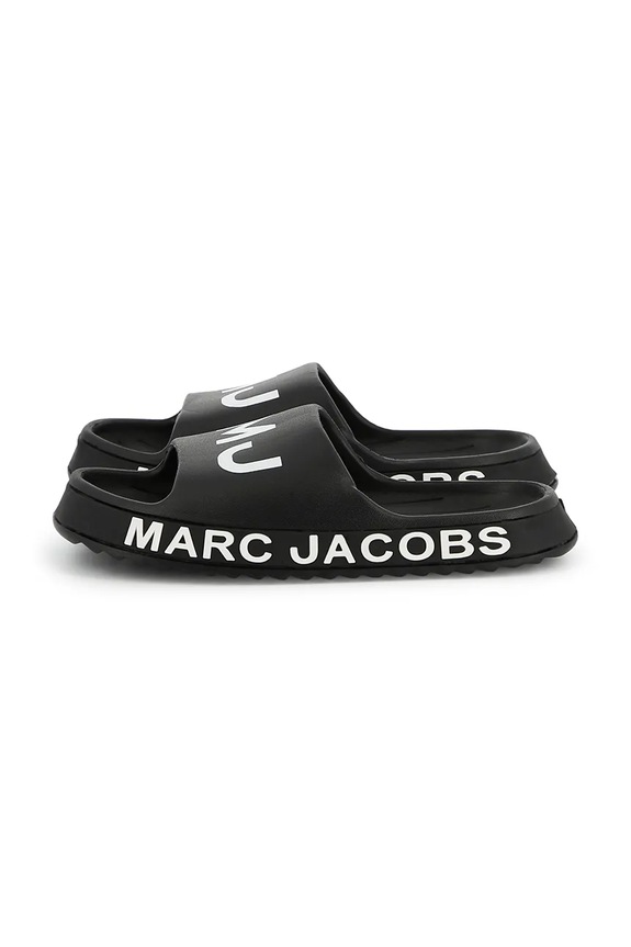 Παιδικές παντόφλες Marc Jacobs W60407.27.35 μαύρο SS25
