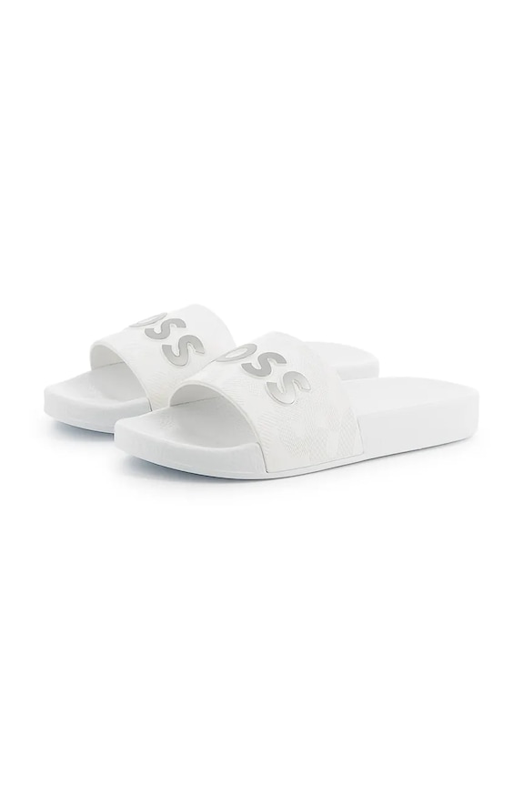 BOSS ciabattine per bambini bianco J51662.27.35
