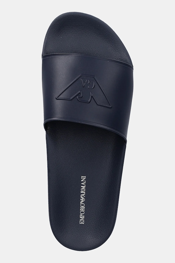 Emporio Armani ciabattine per bambini blu navy XYPS09.XOZ24