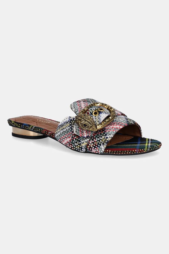 Kurt Geiger London klapki Mayfair Flat Sandal tekstylny multicolor 3942199609.OTHER