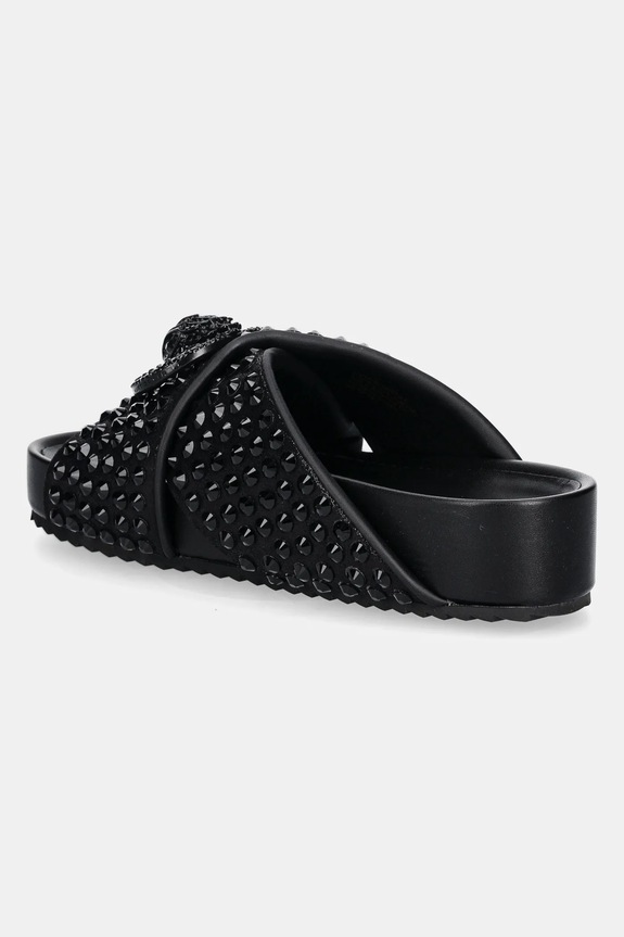 Boty Pantofle Kurt Geiger London Chelsea Cross Strap Dr 3973109609.BLACK černá
