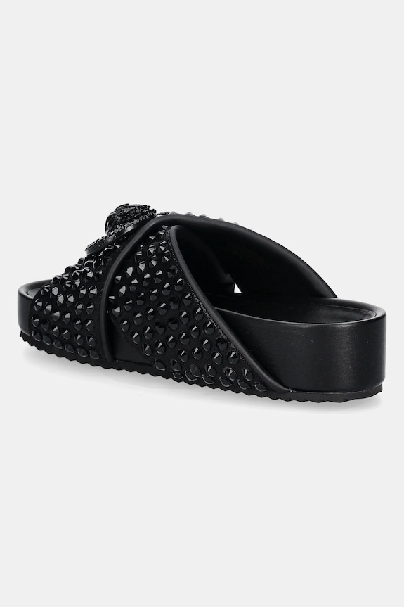Boty Pantofle Kurt Geiger London Chelsea Cross Strap Dr 3973109609.BLACK černá