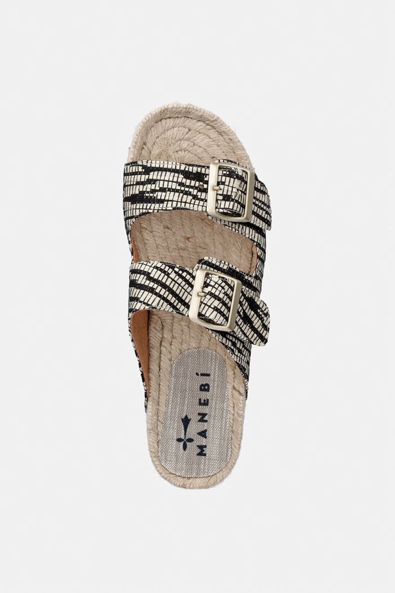 Manebi papucs Nordic Sandals bézs H.2.5.R0