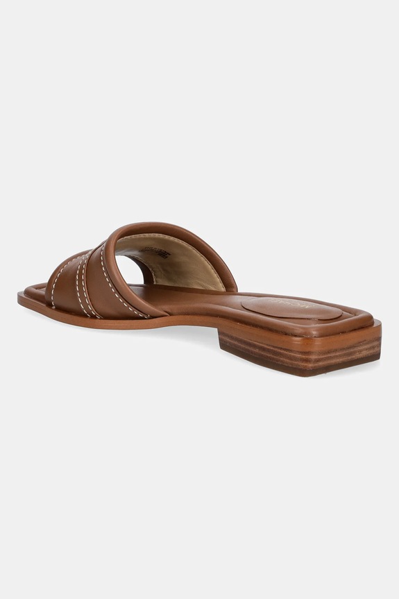 Boty Kožené pantofle MICHAEL Michael Kors Mandy 40R5MAFS2L.230 hnědá