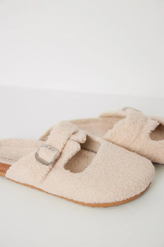 Kućne papuče women'secret DAILY TEDDY 4998090 bež SS25