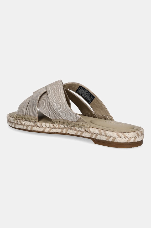 Obuv Šľapky Tommy Hilfiger CHAMBRAY ESPADRILLE MULE FW0FW08501 béžová