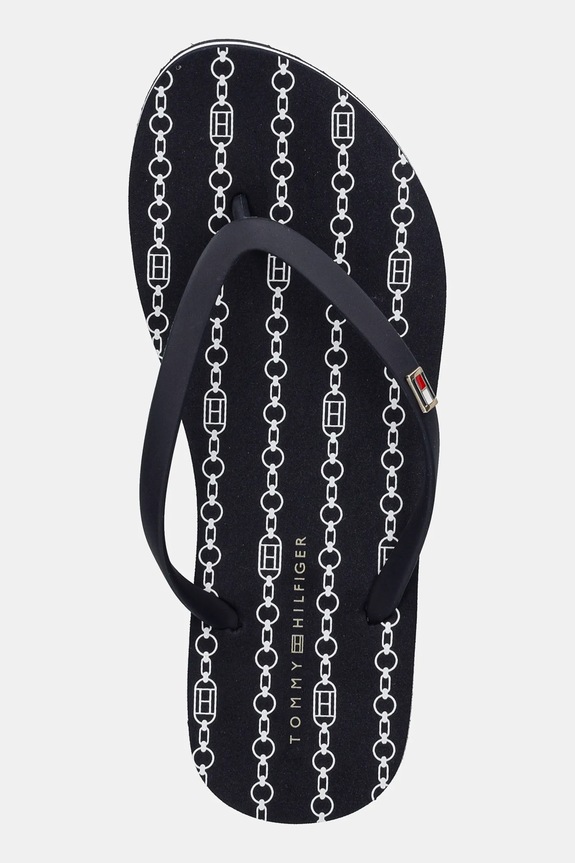 Σαγιονάρες Tommy Hilfiger HILFIGER STRAP BEACH SANDAL σκούρο μπλε FW0FW08518
