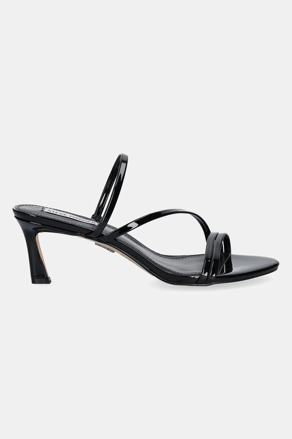 Steve Madden bőr papucs Lamora SM11003630.018 fekete SS25