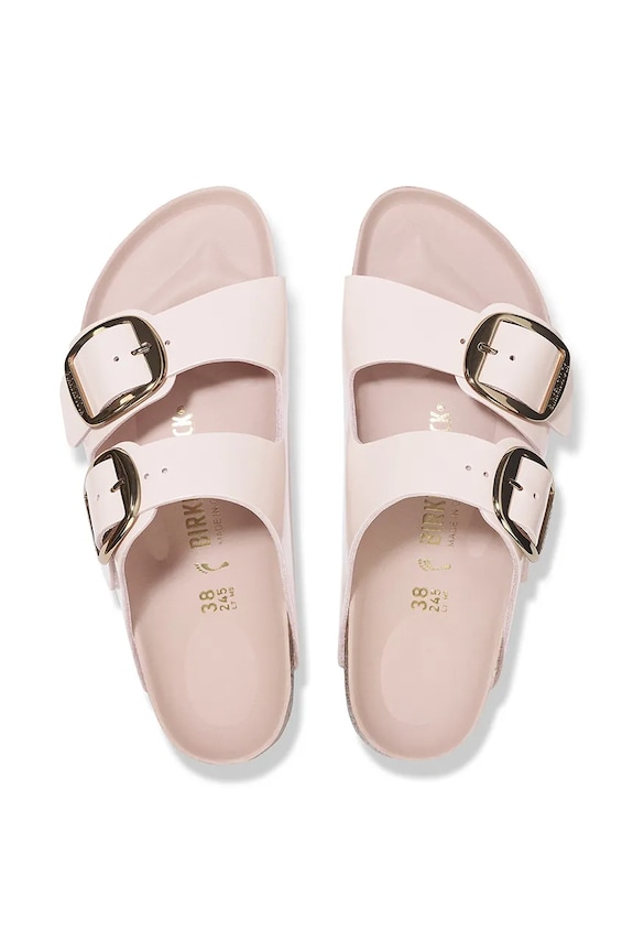Kožené šľapky Birkenstock Arizona Big Buckle 1029392 ružová