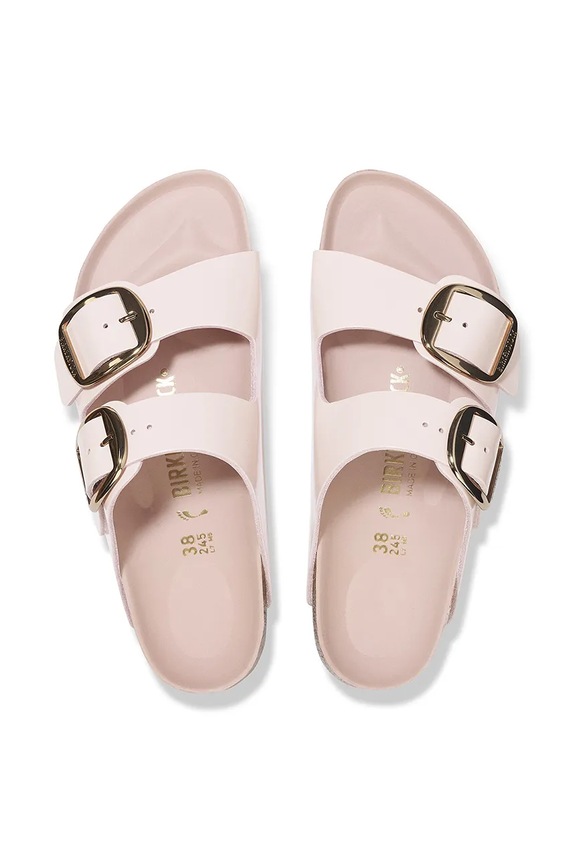 Шкіряні шльопанці Birkenstock Arizona Big Buckle 1029352 рожевий