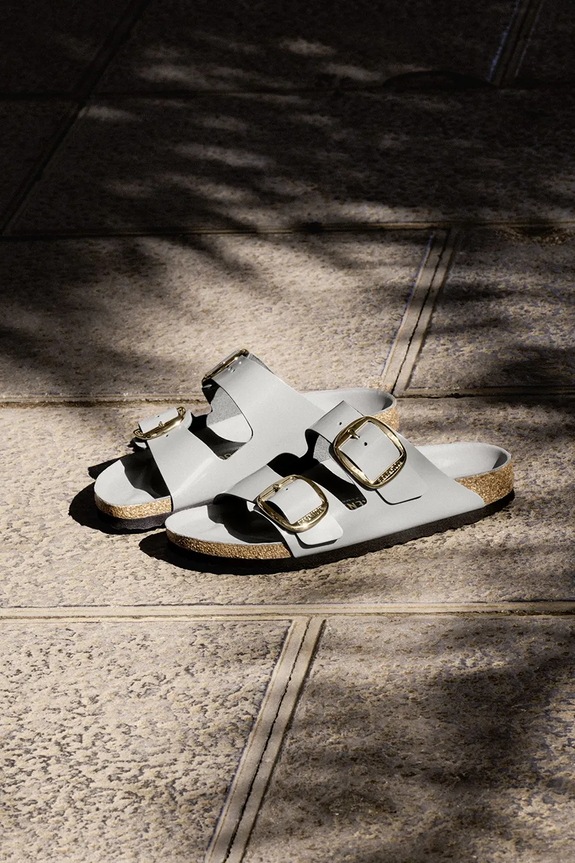 Кожаные шлепанцы Birkenstock Arizona Big Buckle 1029391