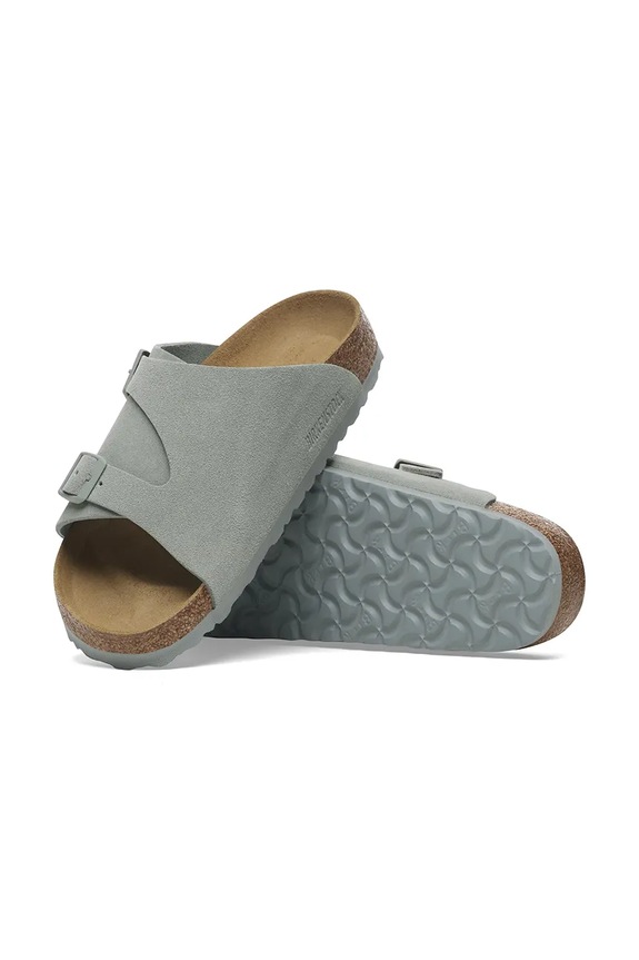 Birkenstock klapki zamszowe Zürich 1029166