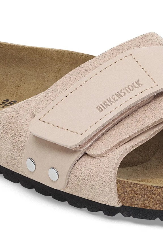 Boty Kožené pantofle Birkenstock Oita 1029281 růžová
