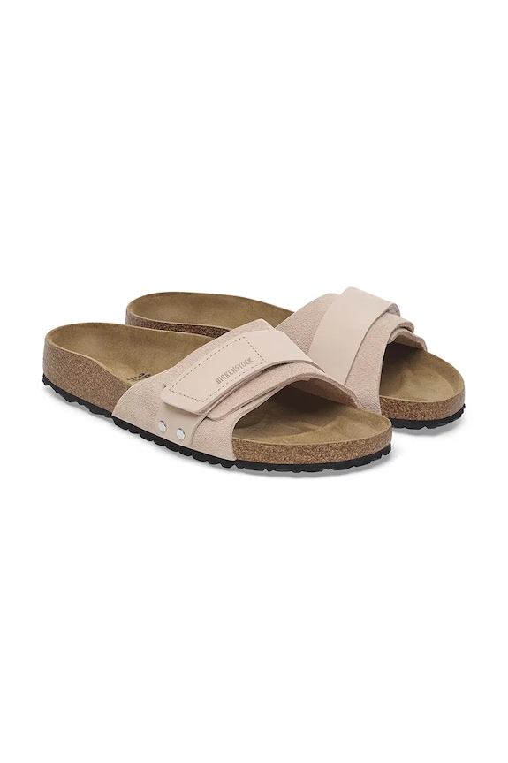 Kožené pantofle Birkenstock Oita růžová 1029281