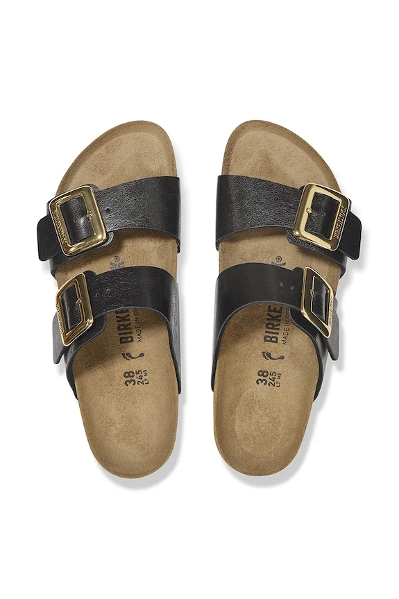 Birkenstock klapki Sydney Graceful Cushion Buckle 1029457 czarny