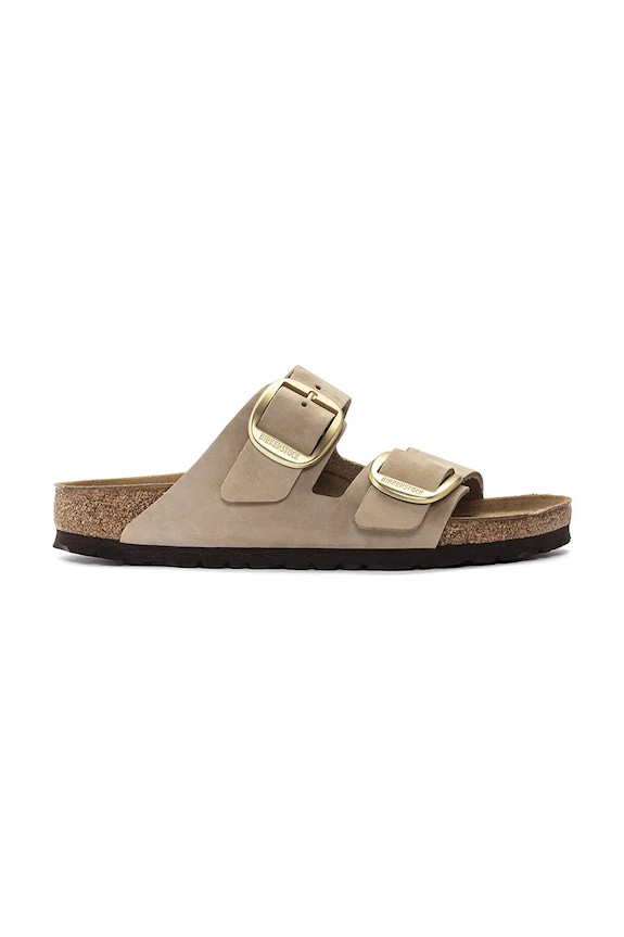 Nubuck παντόφλες Birkenstock Arizona Big Buckle άλλο μπεζ 1023957