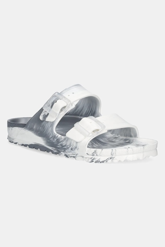 Birkenstock klapki Arizona EVA Metallic syntetyczny biały 1029660