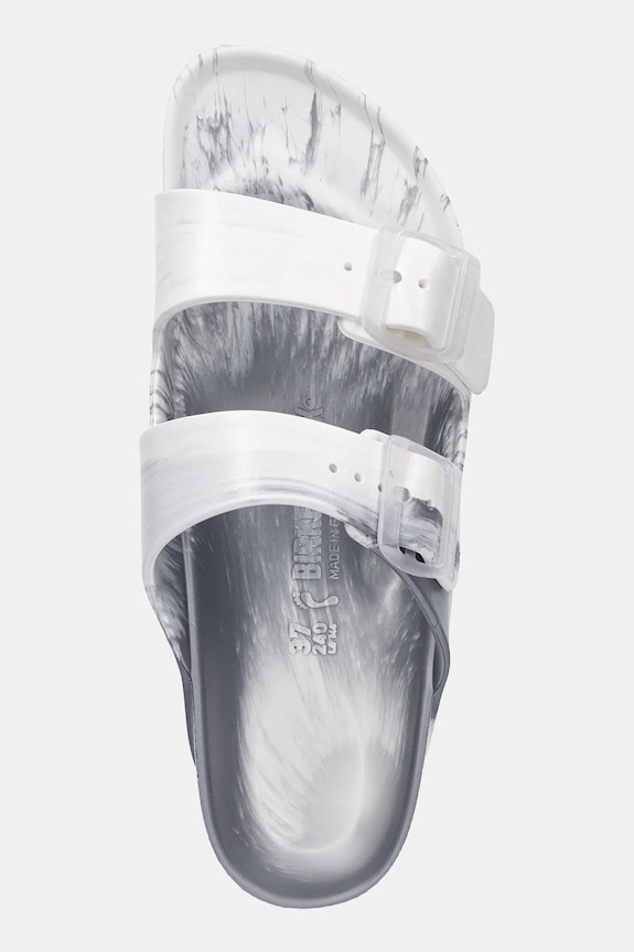Birkenstock klapki Arizona EVA Metallic biały 1029660