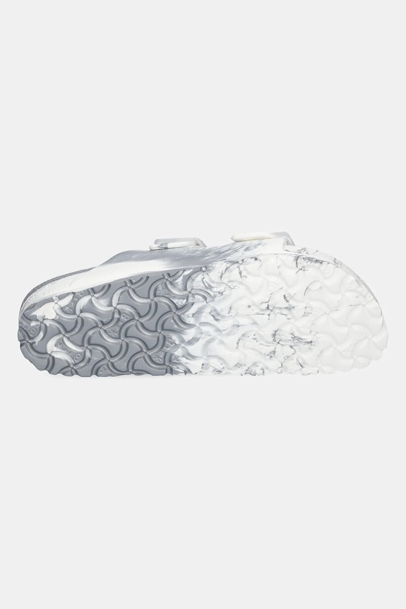Birkenstock klapki Arizona EVA Metallic 1029660 biały