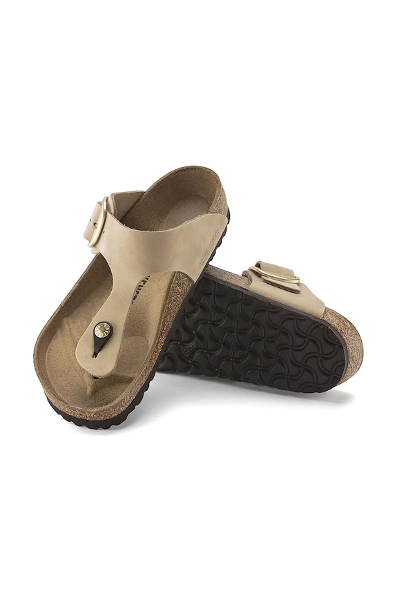 Σαγιονάρες nubuck Birkenstock Gizeh Big Buckle 1024007