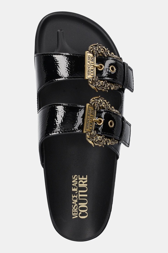 Versace Jeans Couture klapki czarny 78VA3SM1.ZS539.899