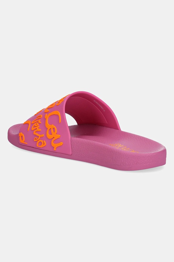 Obuv Šľapky Versace Jeans Couture 78VA3SQ1.71352.R53 ružová