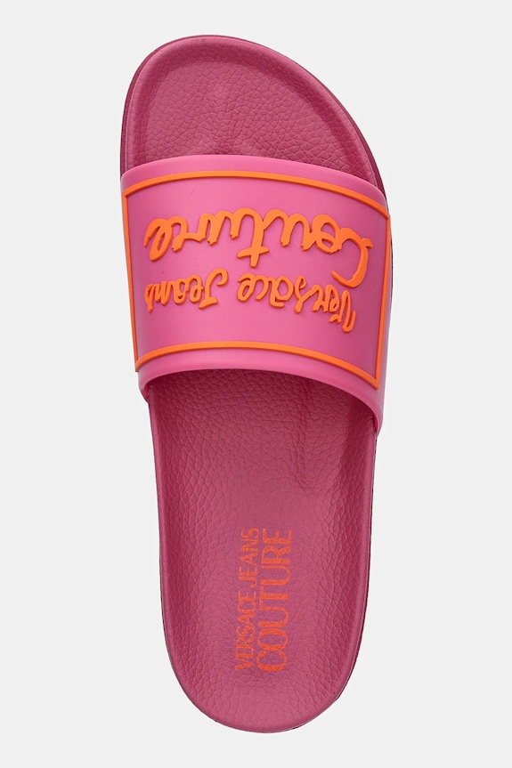 Scarpe Versace Jeans Couture ciabatte slide 78VA3SQ2.71352.494 rosa